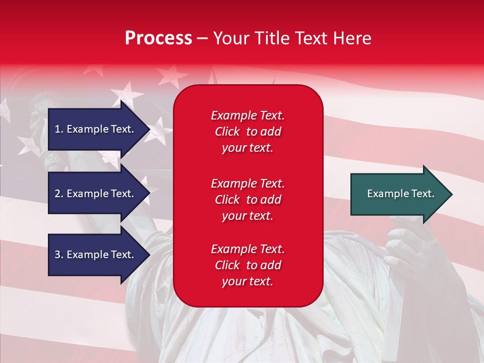 Flambeau Fanion Monument PowerPoint Template