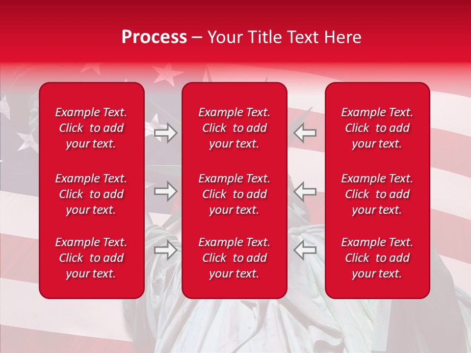 Flambeau Fanion Monument PowerPoint Template