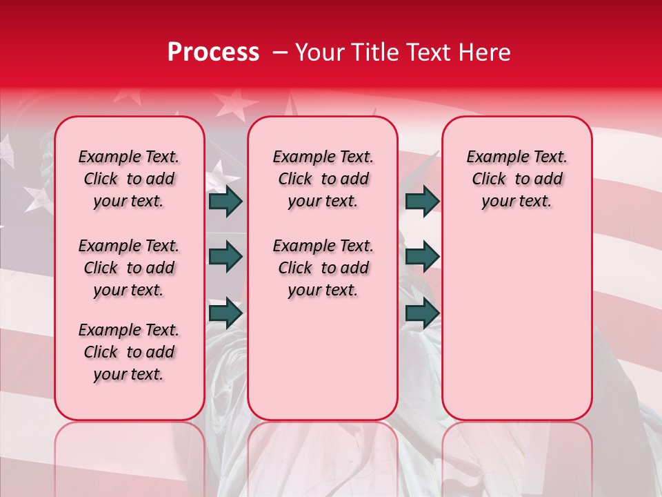 Flambeau Fanion Monument PowerPoint Template