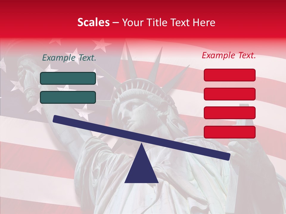 Flambeau Fanion Monument PowerPoint Template