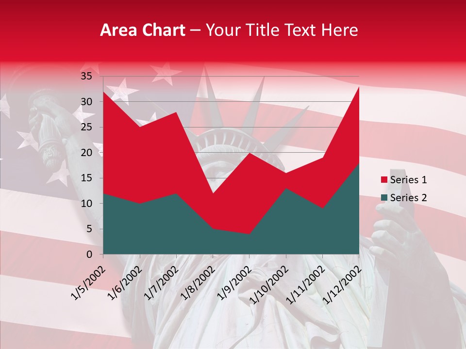 Flambeau Fanion Monument PowerPoint Template