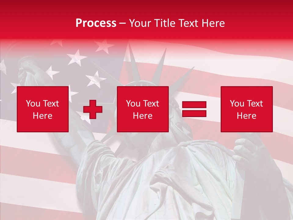 Flambeau Fanion Monument PowerPoint Template