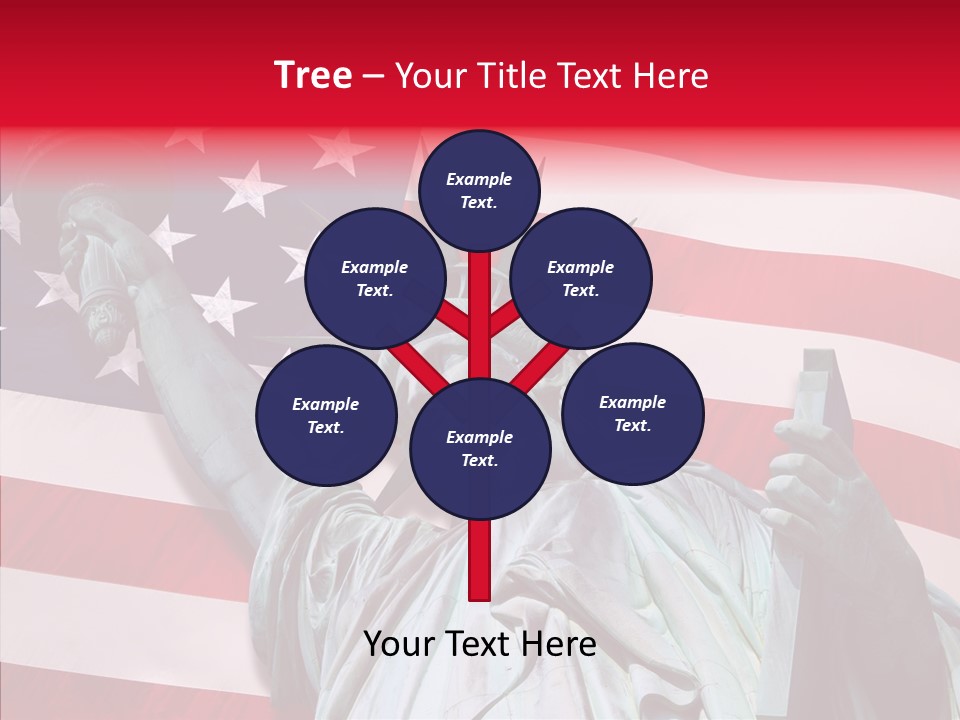 Flambeau Fanion Monument PowerPoint Template