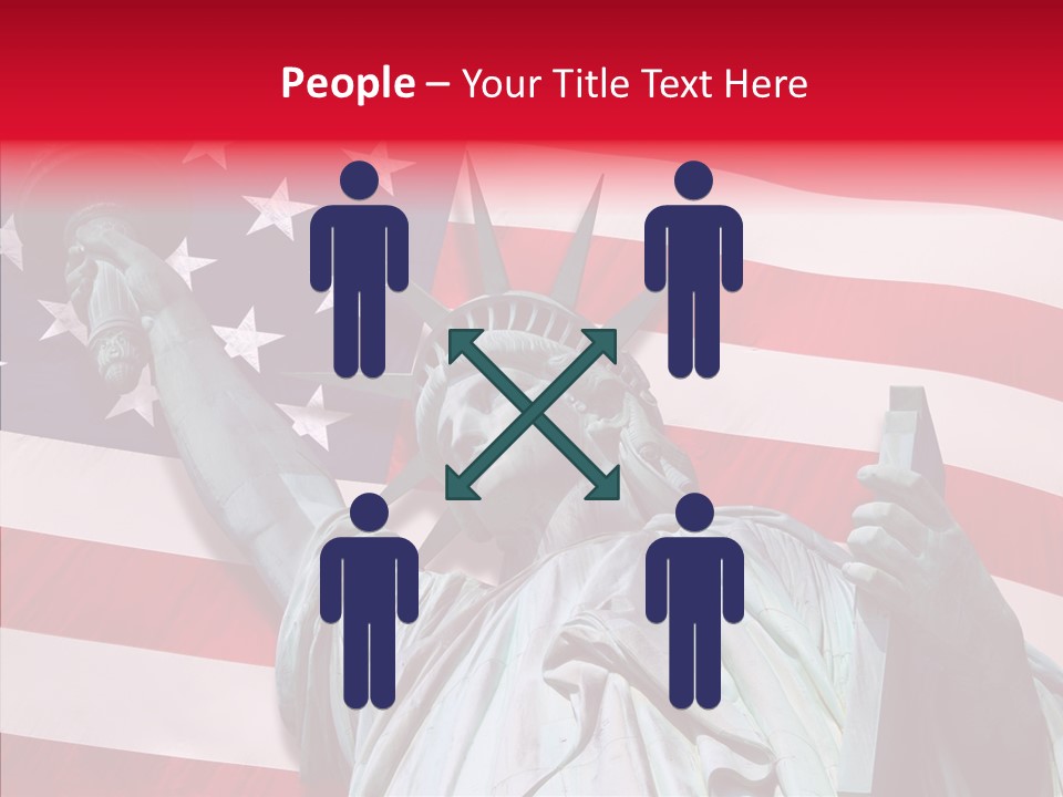 Flambeau Fanion Monument PowerPoint Template