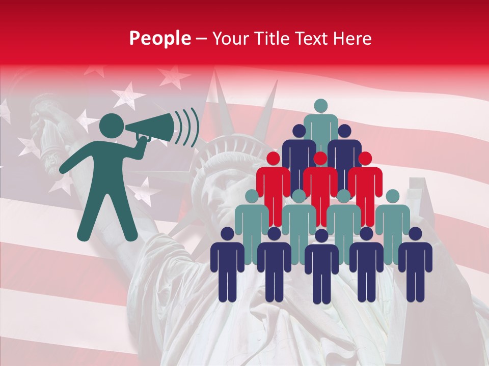 Flambeau Fanion Monument PowerPoint Template