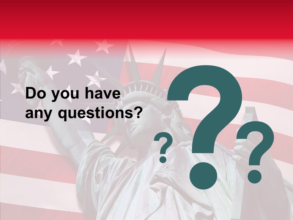 Flambeau Fanion Monument PowerPoint Template