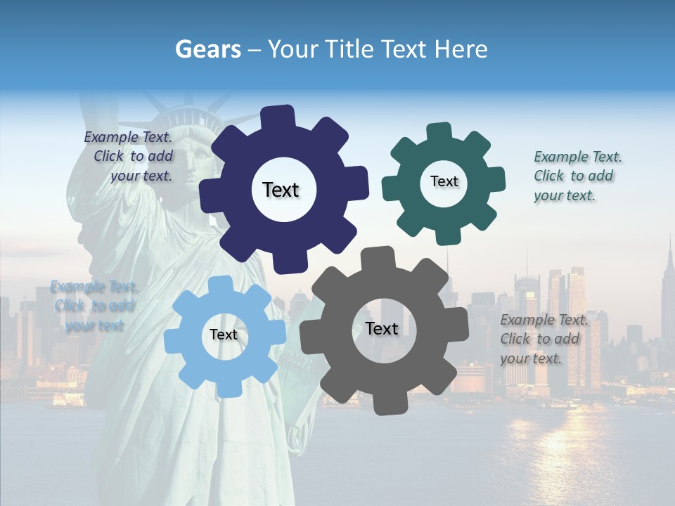 Moderne York Building PowerPoint Template