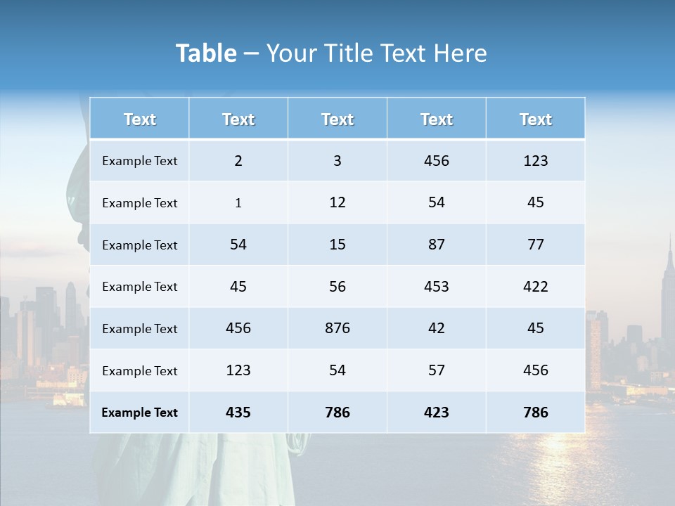 Moderne York Building PowerPoint Template