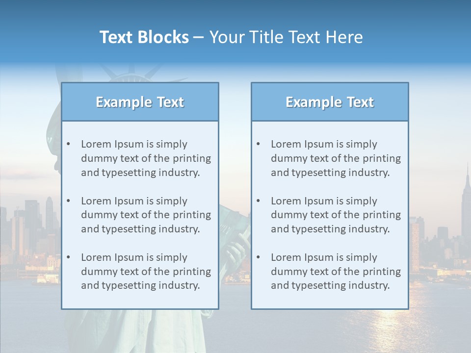 Moderne York Building PowerPoint Template
