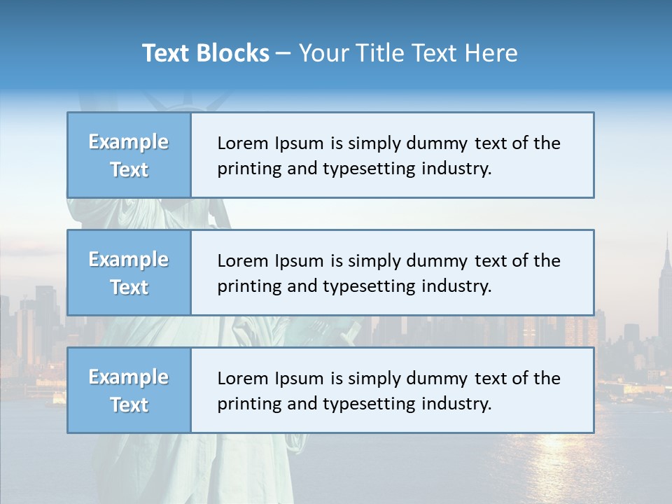 Moderne York Building PowerPoint Template