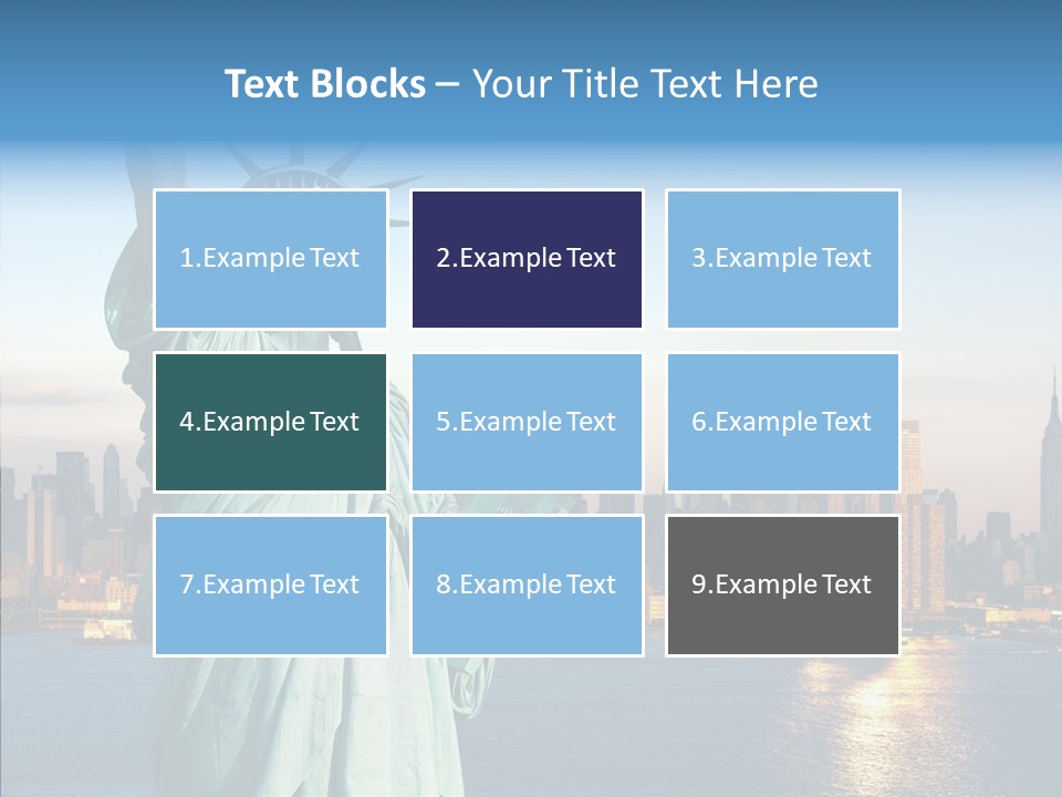 Moderne York Building PowerPoint Template