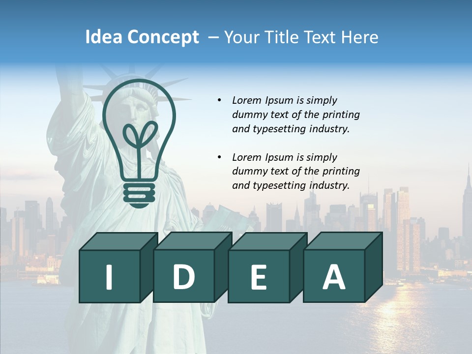 Moderne York Building PowerPoint Template