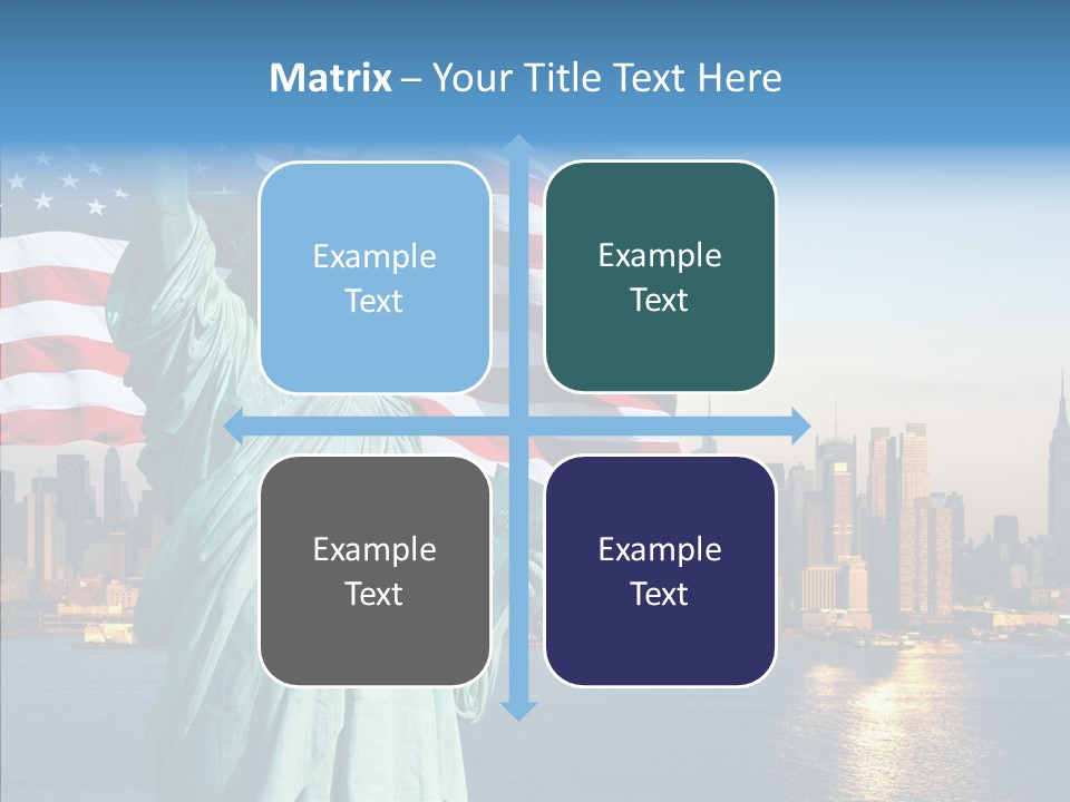 Libert Couronne Femme PowerPoint Template