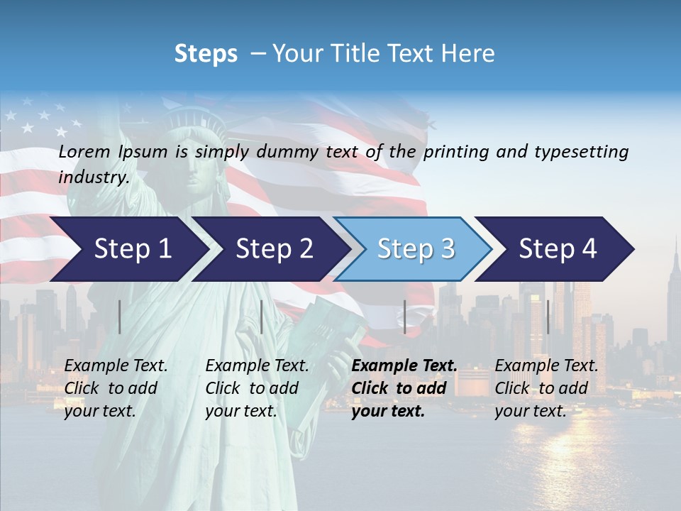 Libert Couronne Femme PowerPoint Template