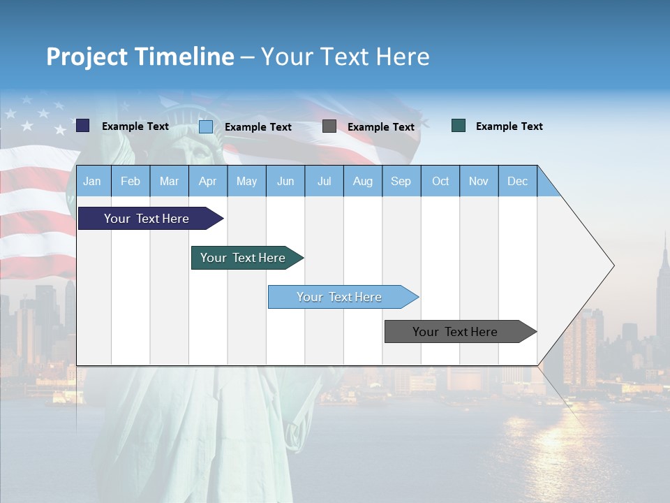 Libert Couronne Femme PowerPoint Template