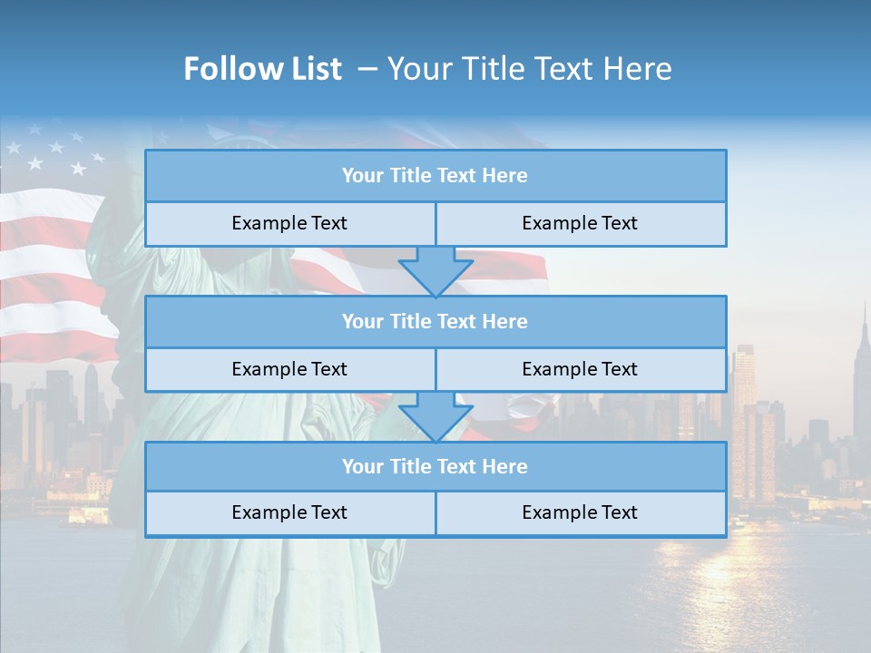 Libert Couronne Femme PowerPoint Template