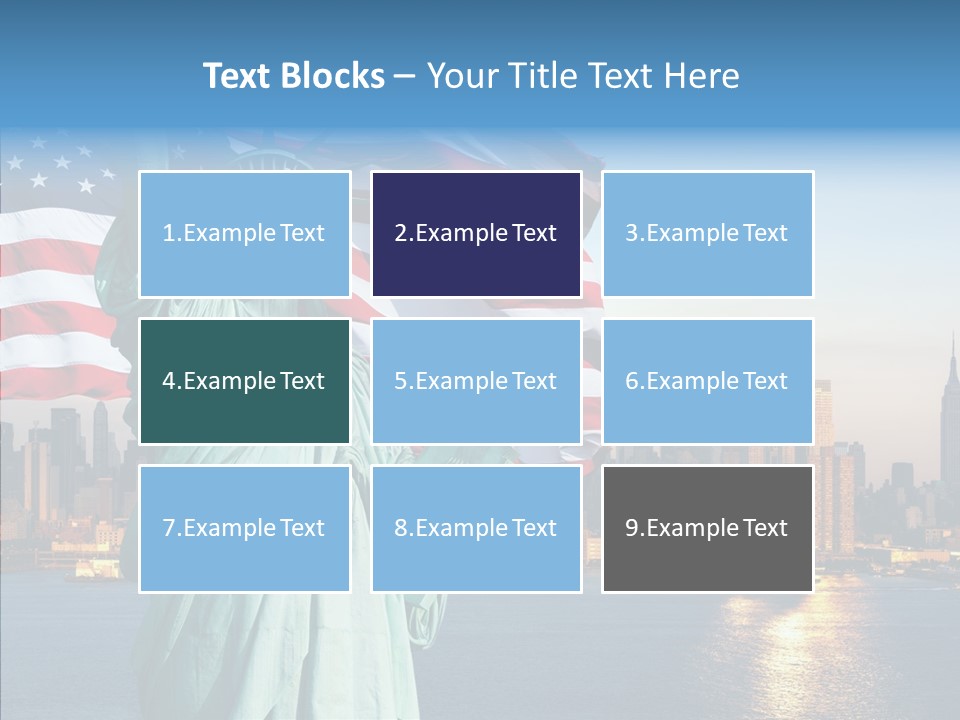 Libert Couronne Femme PowerPoint Template