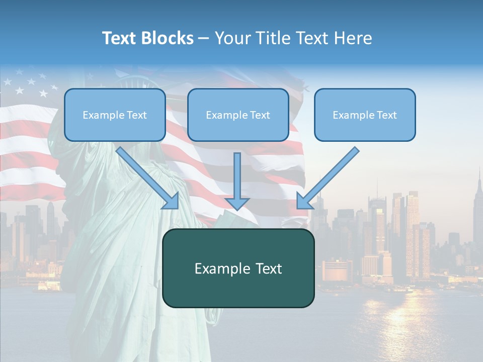 Libert Couronne Femme PowerPoint Template