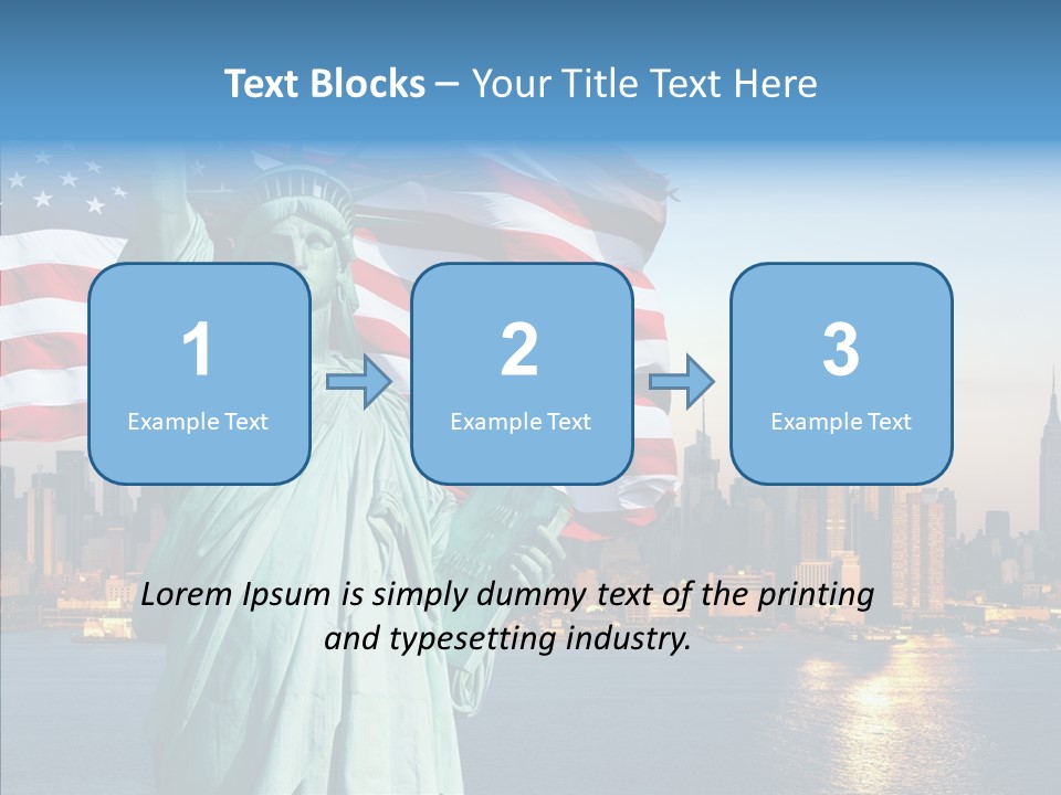 Libert Couronne Femme PowerPoint Template