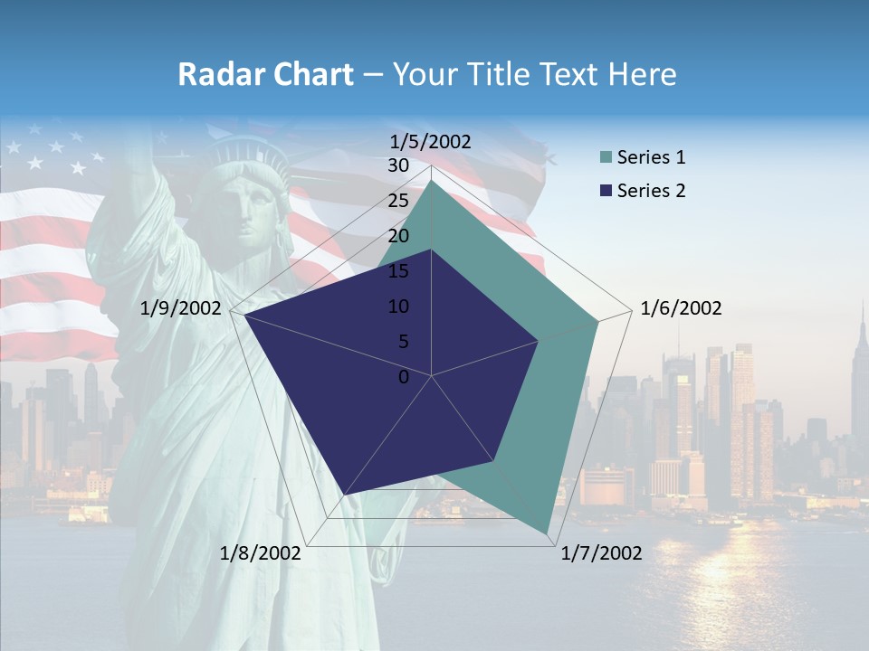 Libert Couronne Femme PowerPoint Template