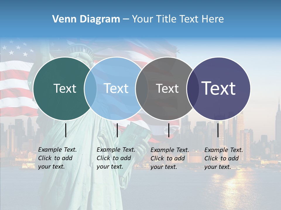 Libert Couronne Femme PowerPoint Template