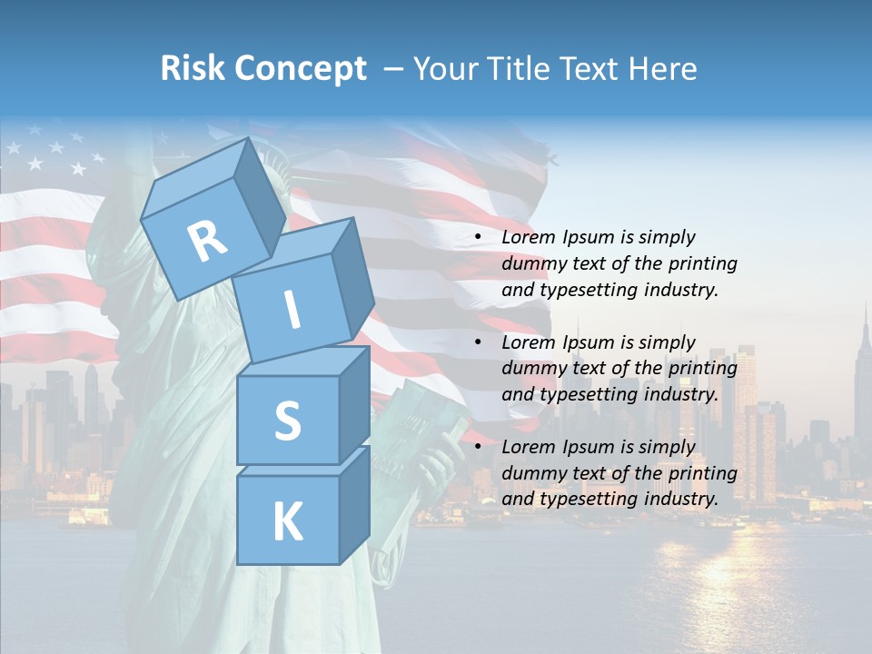 Libert Couronne Femme PowerPoint Template