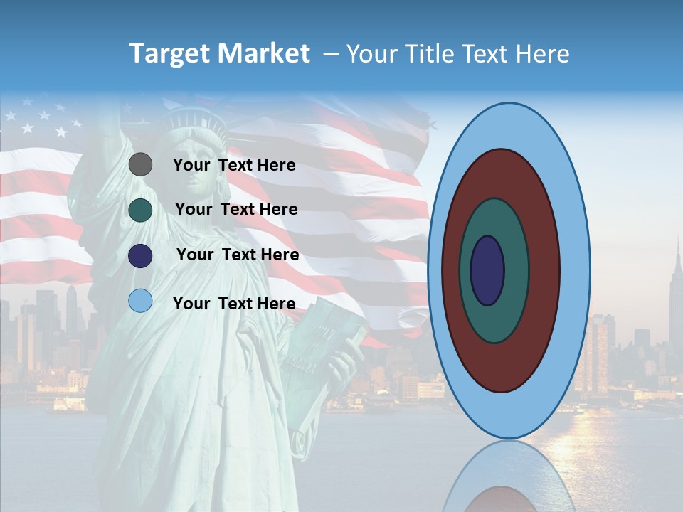 Libert Couronne Femme PowerPoint Template