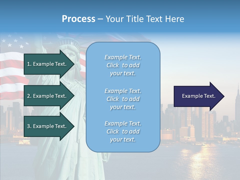 Libert Couronne Femme PowerPoint Template