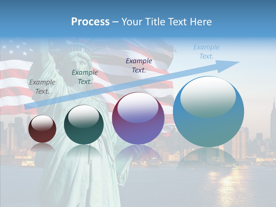 Libert Couronne Femme PowerPoint Template