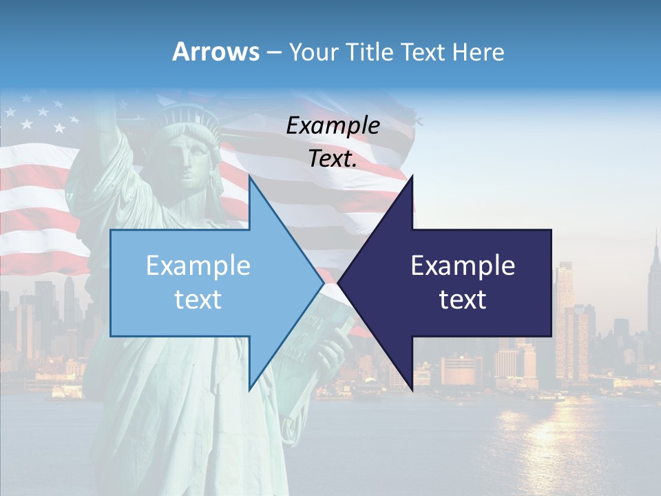 Libert Couronne Femme PowerPoint Template