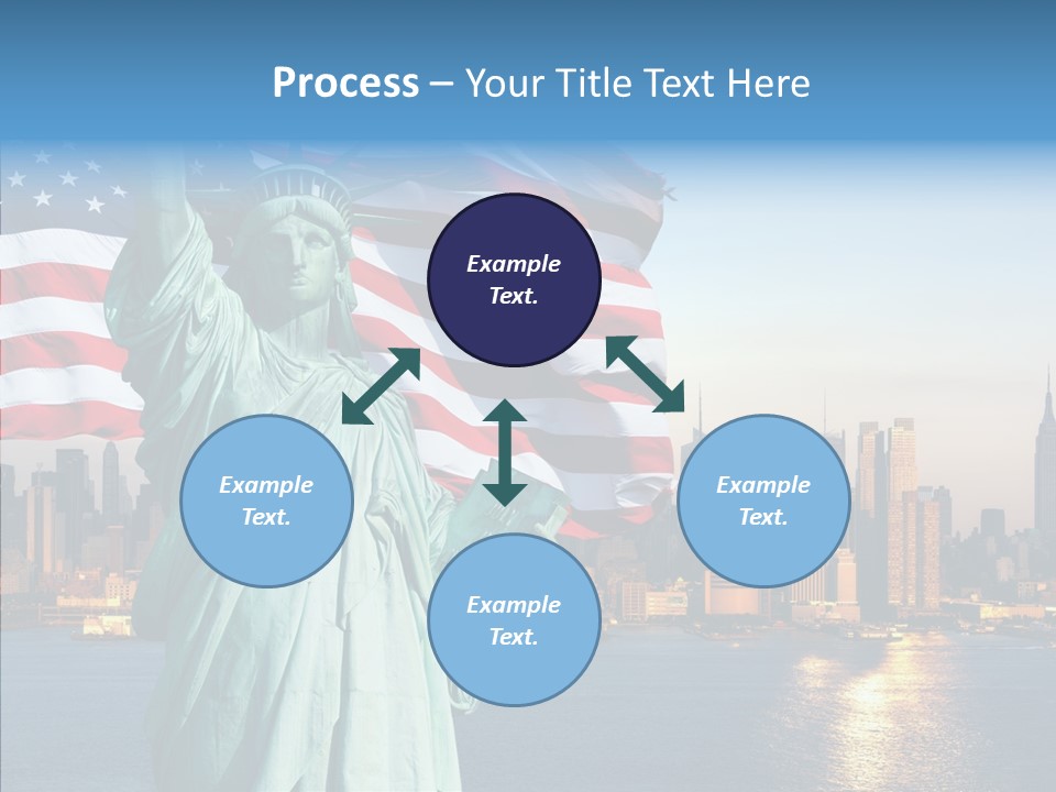 Libert Couronne Femme PowerPoint Template