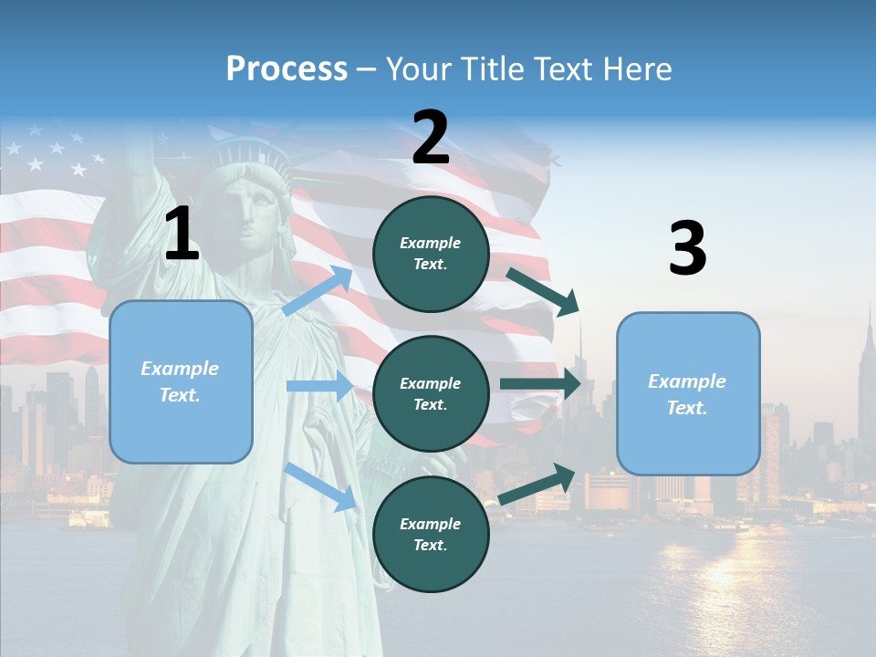 Libert Couronne Femme PowerPoint Template