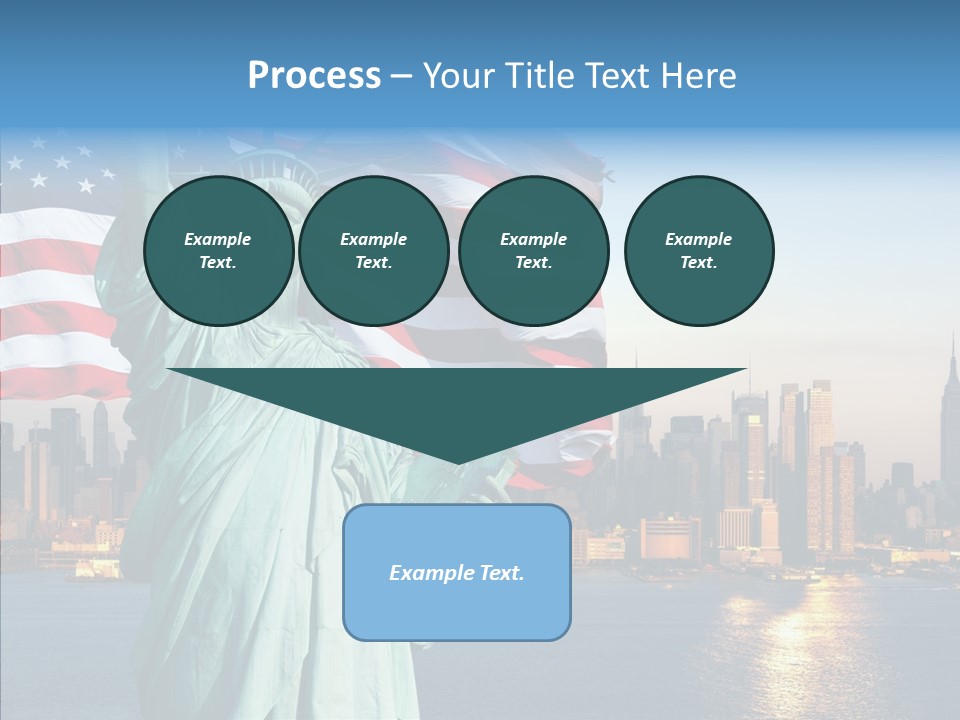 Libert Couronne Femme PowerPoint Template