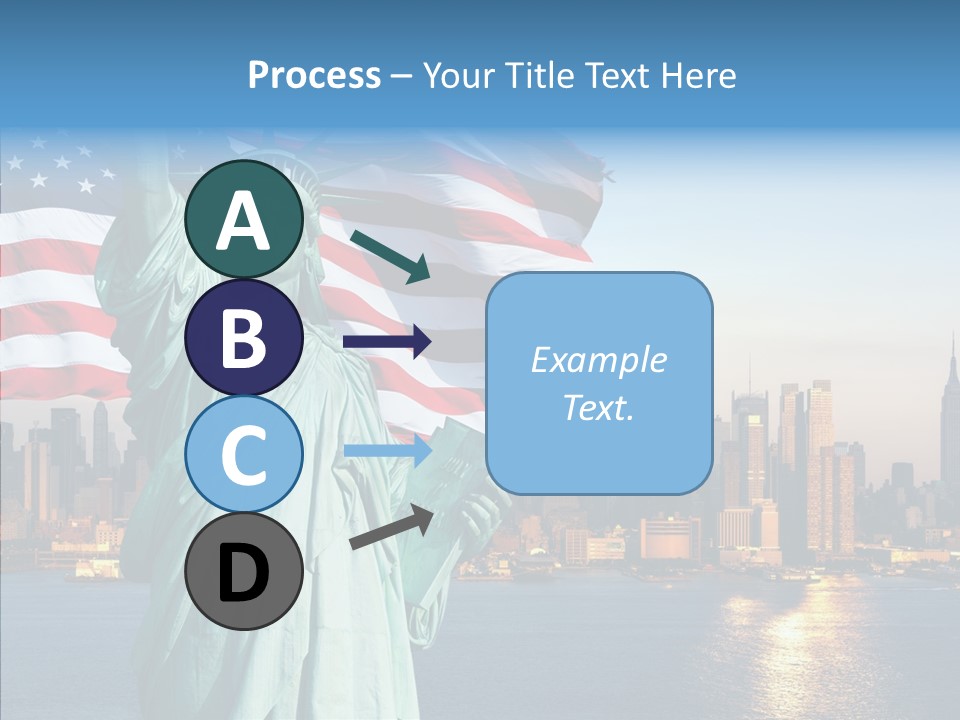 Libert Couronne Femme PowerPoint Template