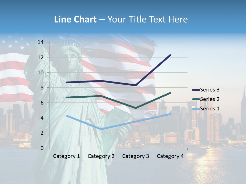 Libert Couronne Femme PowerPoint Template