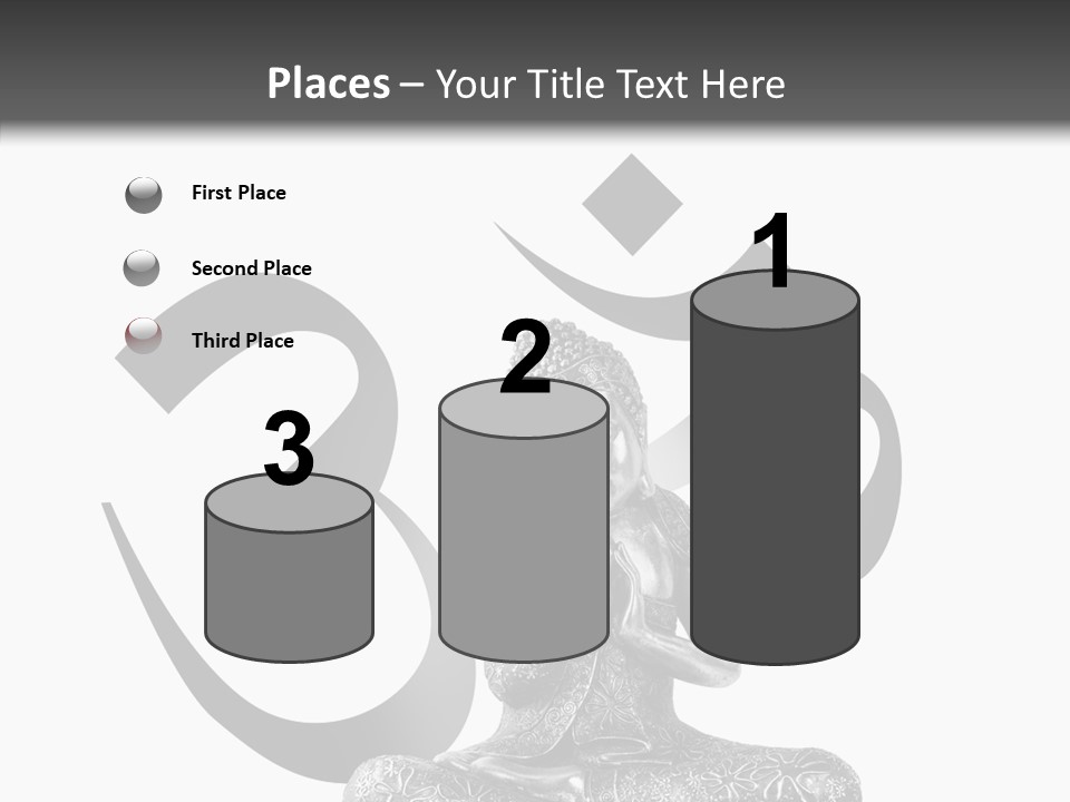 Asie Paix Bouddha PowerPoint Template