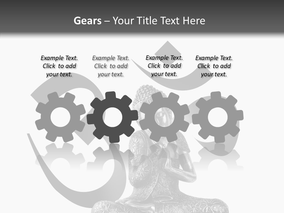 Asie Paix Bouddha PowerPoint Template