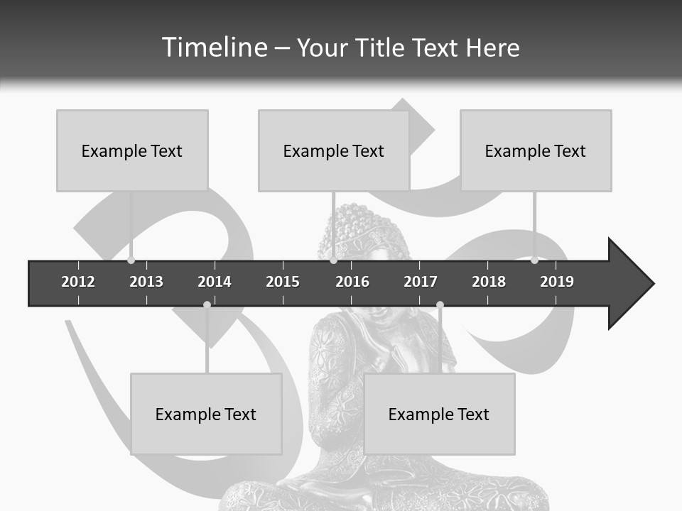 Asie Paix Bouddha PowerPoint Template