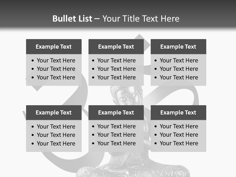 Asie Paix Bouddha PowerPoint Template