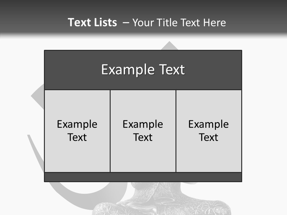 Asie Paix Bouddha PowerPoint Template