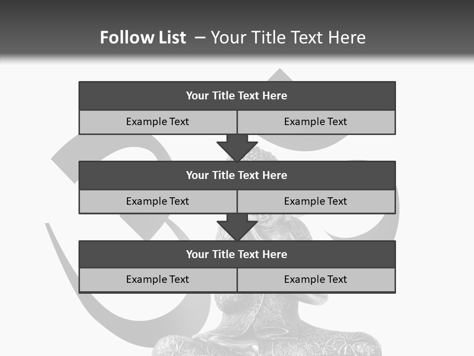 Asie Paix Bouddha PowerPoint Template