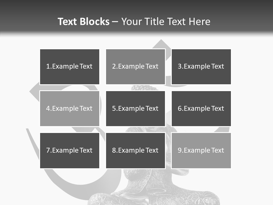 Asie Paix Bouddha PowerPoint Template