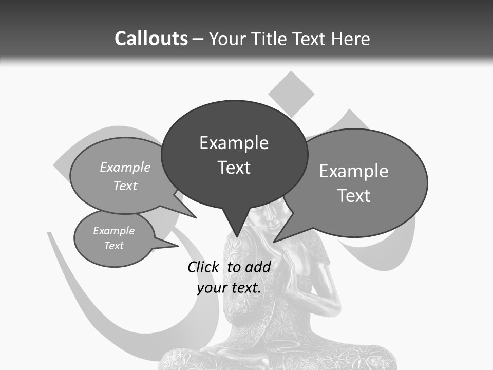 Asie Paix Bouddha PowerPoint Template