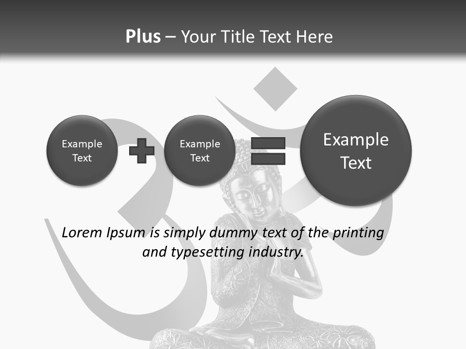 Asie Paix Bouddha PowerPoint Template