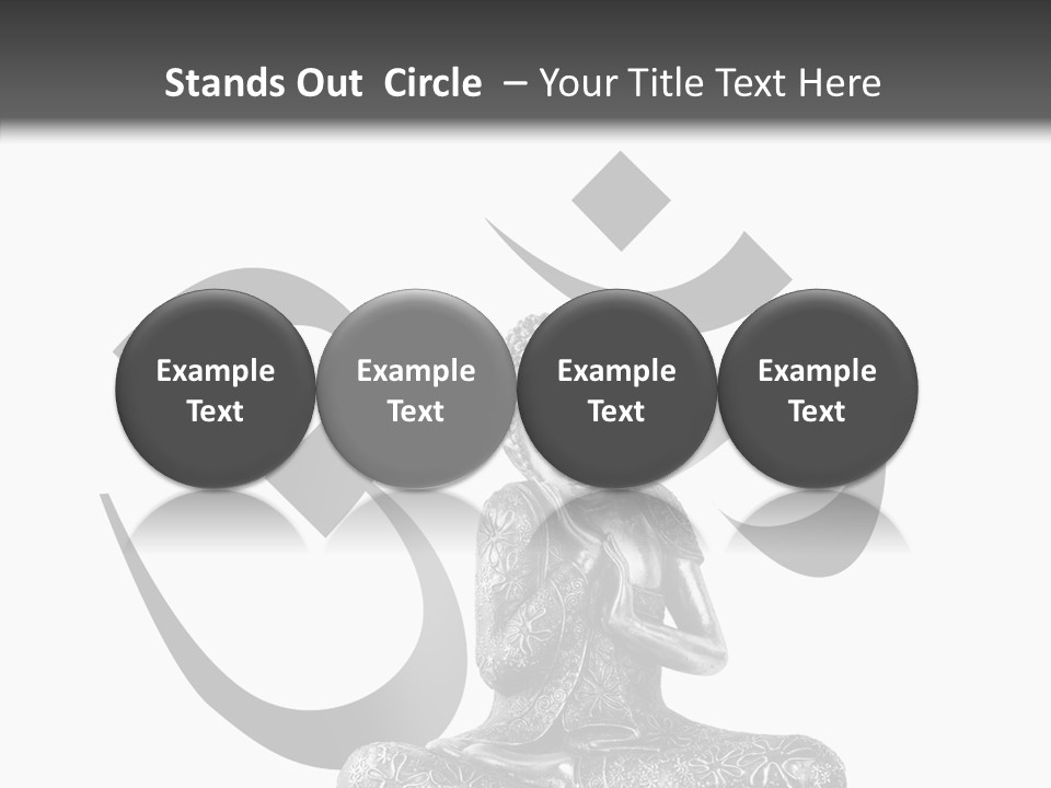 Asie Paix Bouddha PowerPoint Template