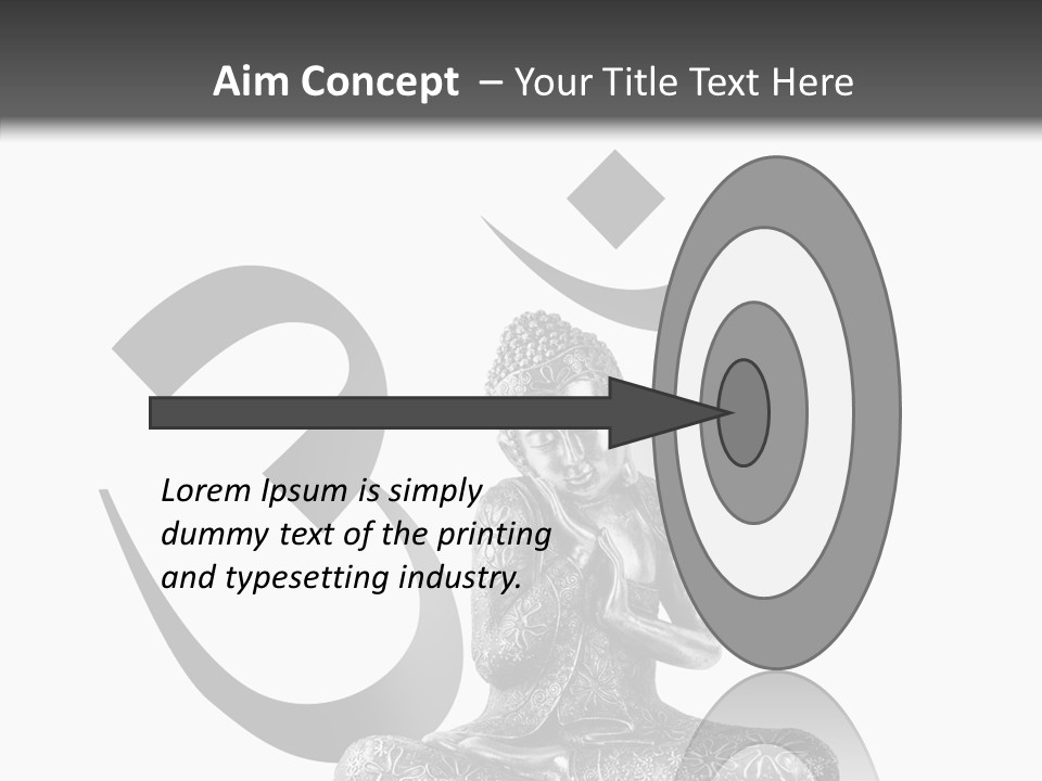 Asie Paix Bouddha PowerPoint Template