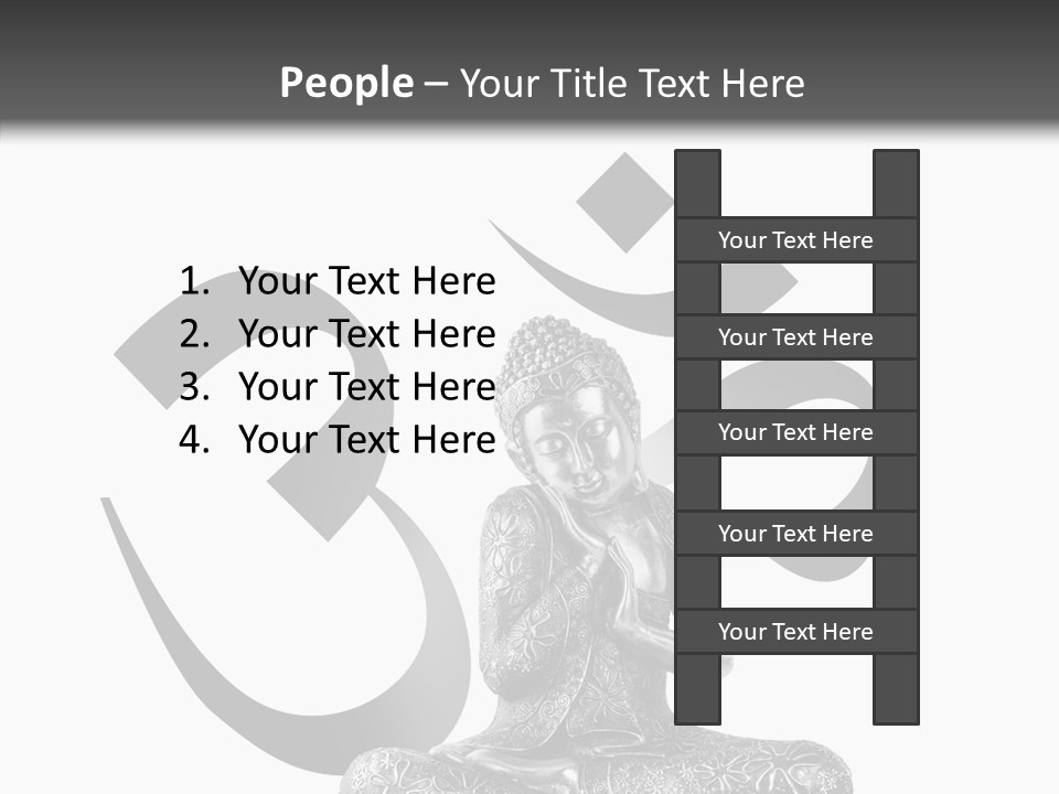 Asie Paix Bouddha PowerPoint Template