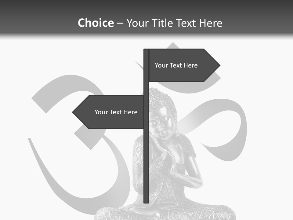 Asie Paix Bouddha PowerPoint Template