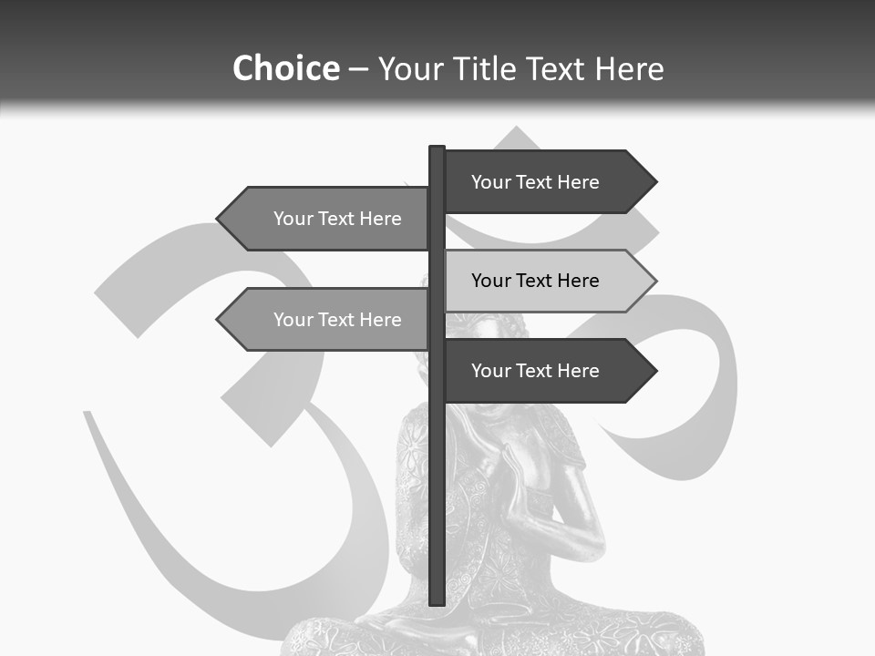 Asie Paix Bouddha PowerPoint Template