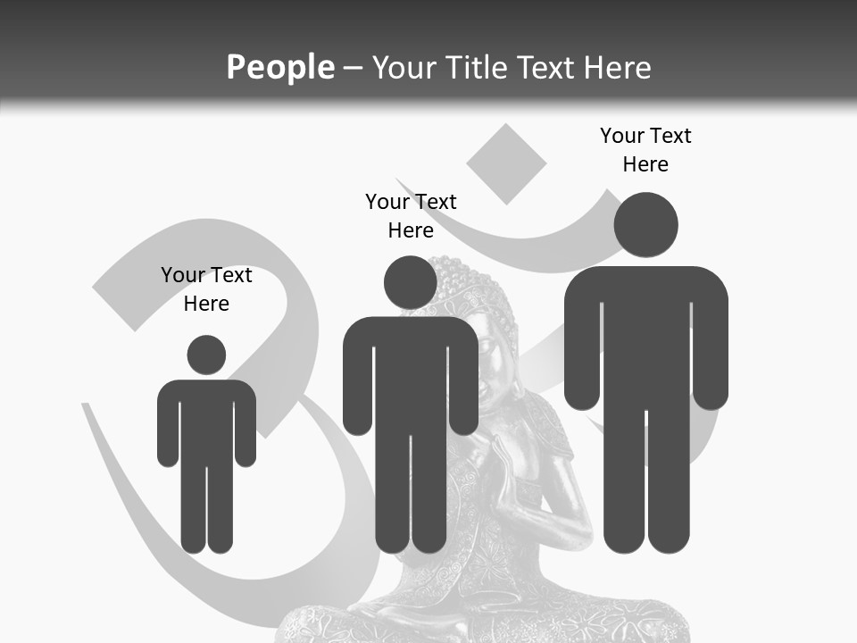 Asie Paix Bouddha PowerPoint Template